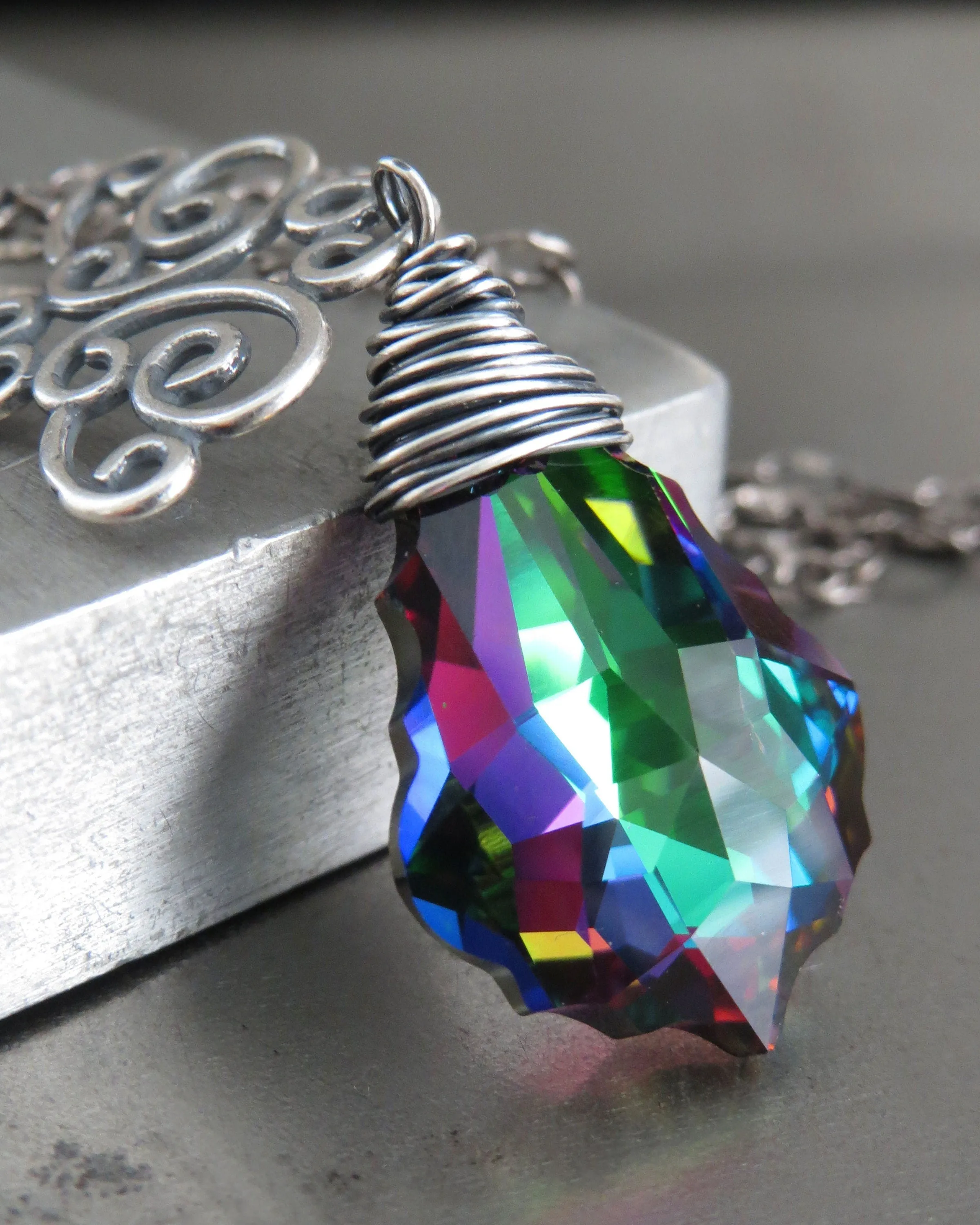 Good WITCH, Bad WITCH: Wicked Crystal Necklace