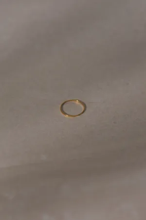 Hammered Ring - Gold Plated