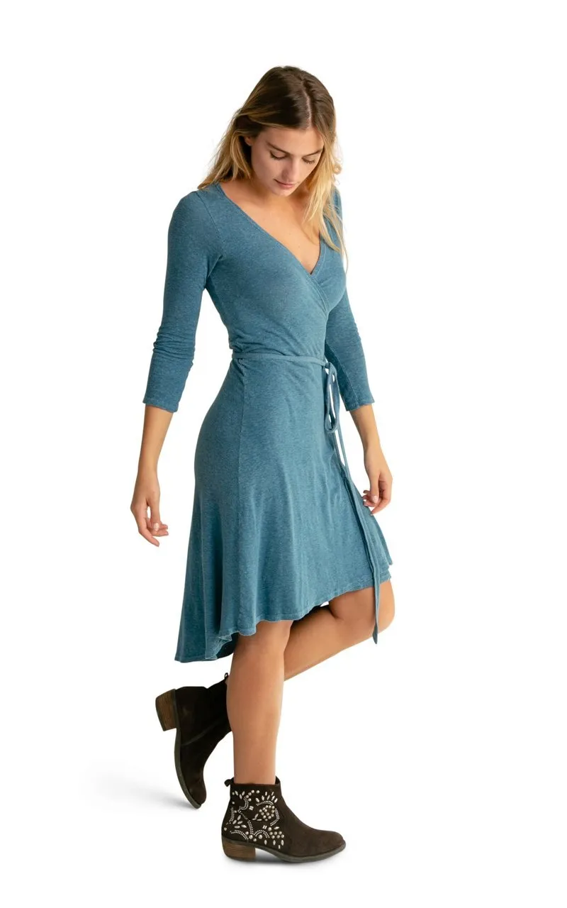 Hemp Tencel Wrap Dress