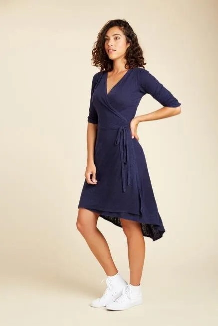 Hemp Tencel Wrap Dress