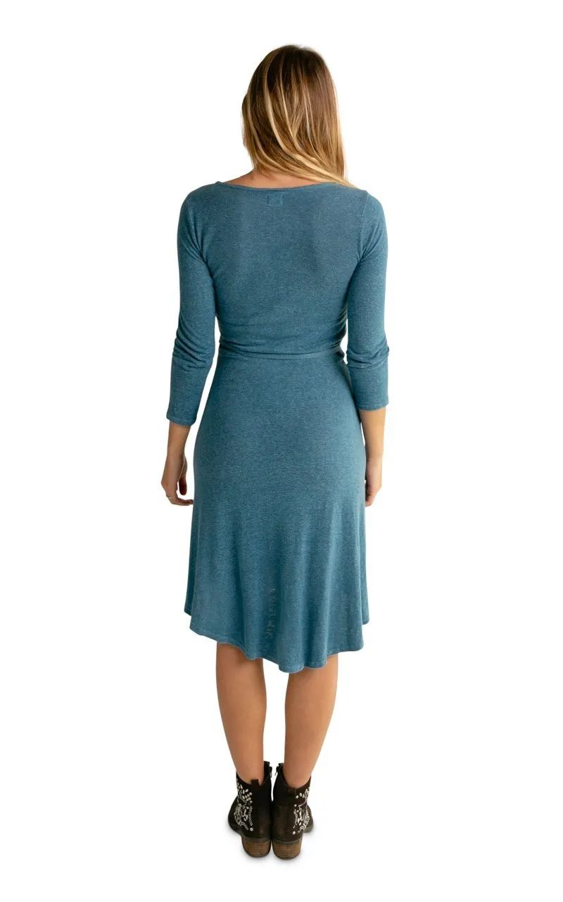 Hemp Tencel Wrap Dress