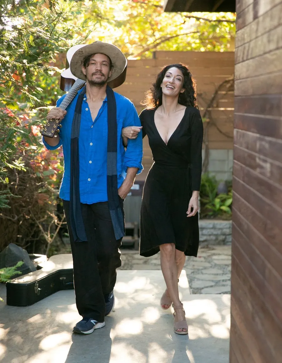 Hemp Tencel Wrap Dress