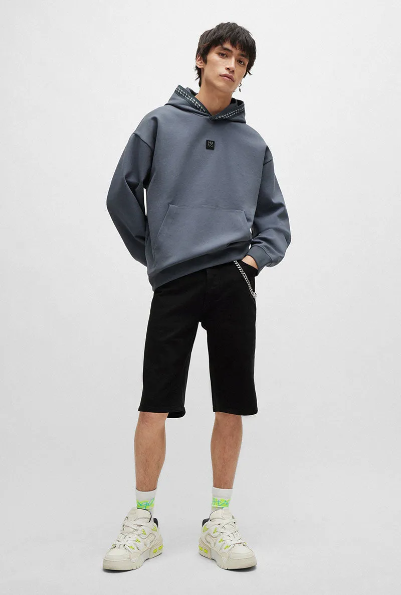 HUGO TAPERED 634 DENIM SHORTS