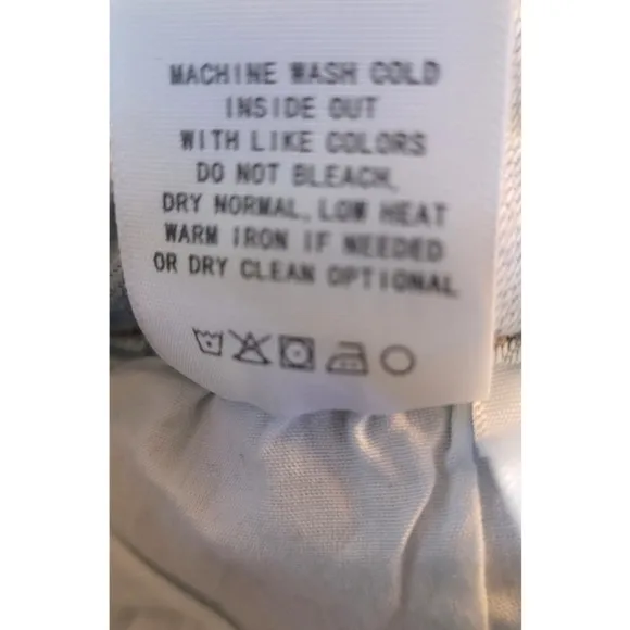 I&amp;M JEANS Blue Denim Emma Tie Dye Size 13 Skinny Black Label Midrise Frayed NWT