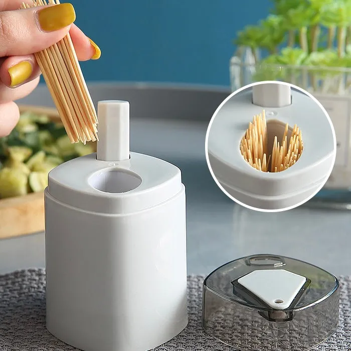 Innovative Smart Press Pop Up Toothpick Kitchen Tool