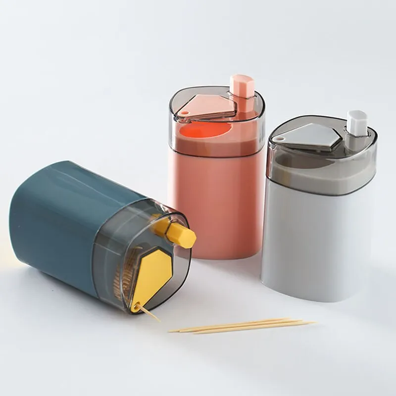 Innovative Smart Press Pop Up Toothpick Kitchen Tool