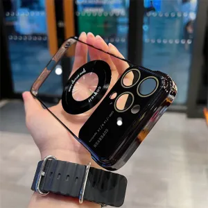iPhone Case Double Circle Megnetic Borderless