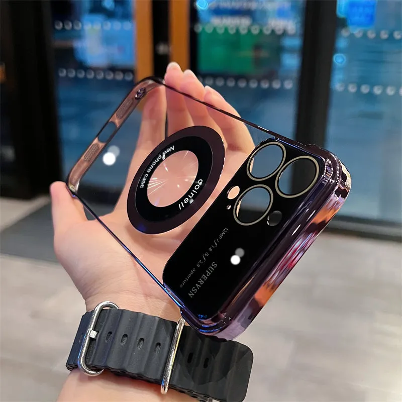 iPhone Case Double Circle Megnetic Borderless