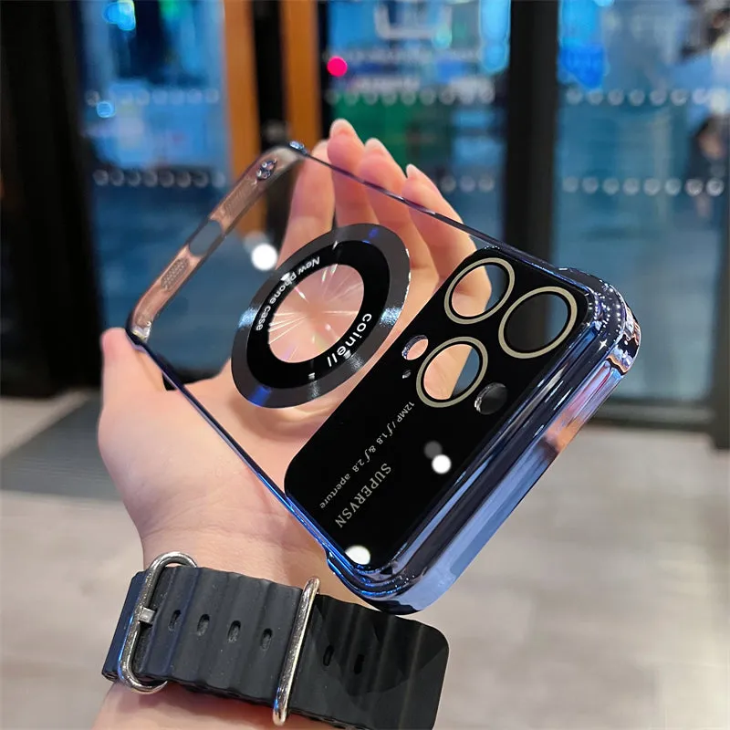 iPhone Case Double Circle Megnetic Borderless