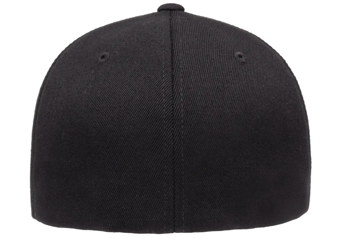 Irish Cap Gothic Clover Fls Black White