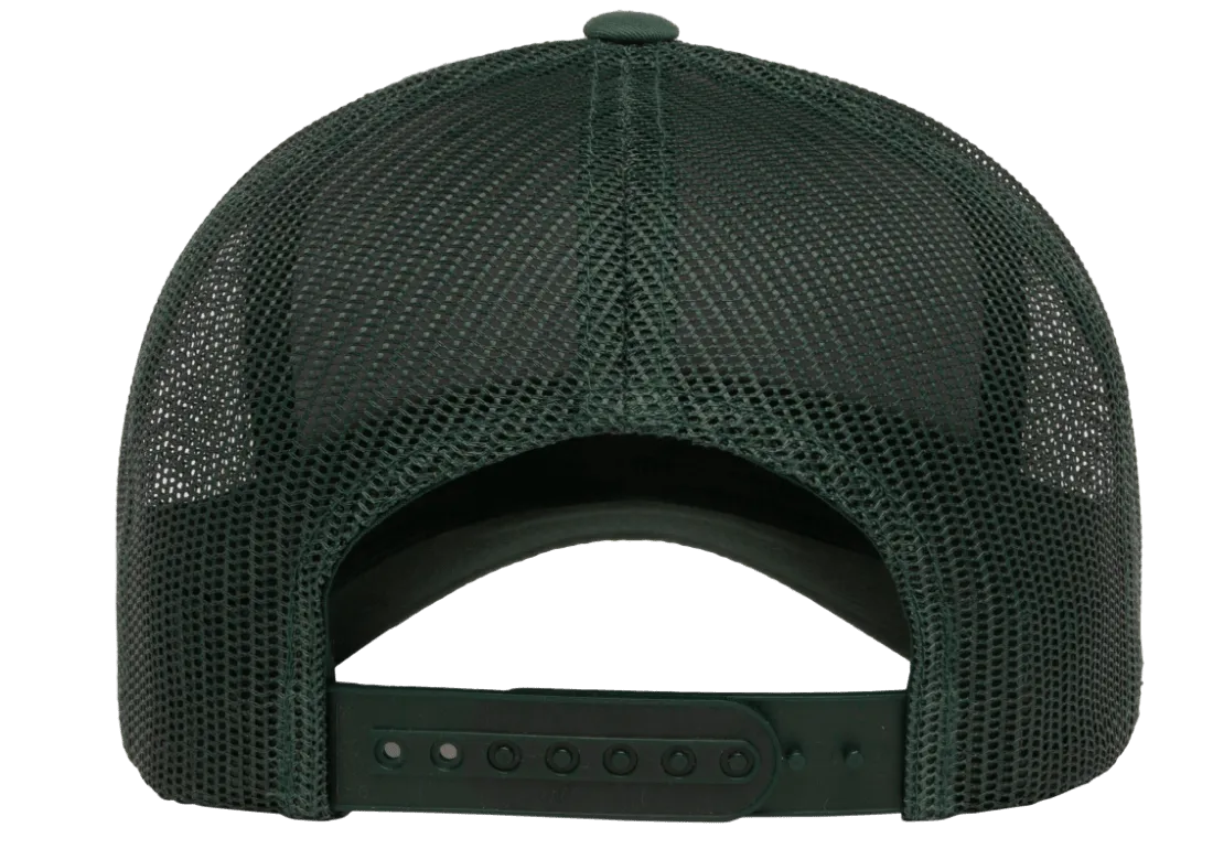 Irish Trucker Cap Essence Clover Evergreen Alt 2