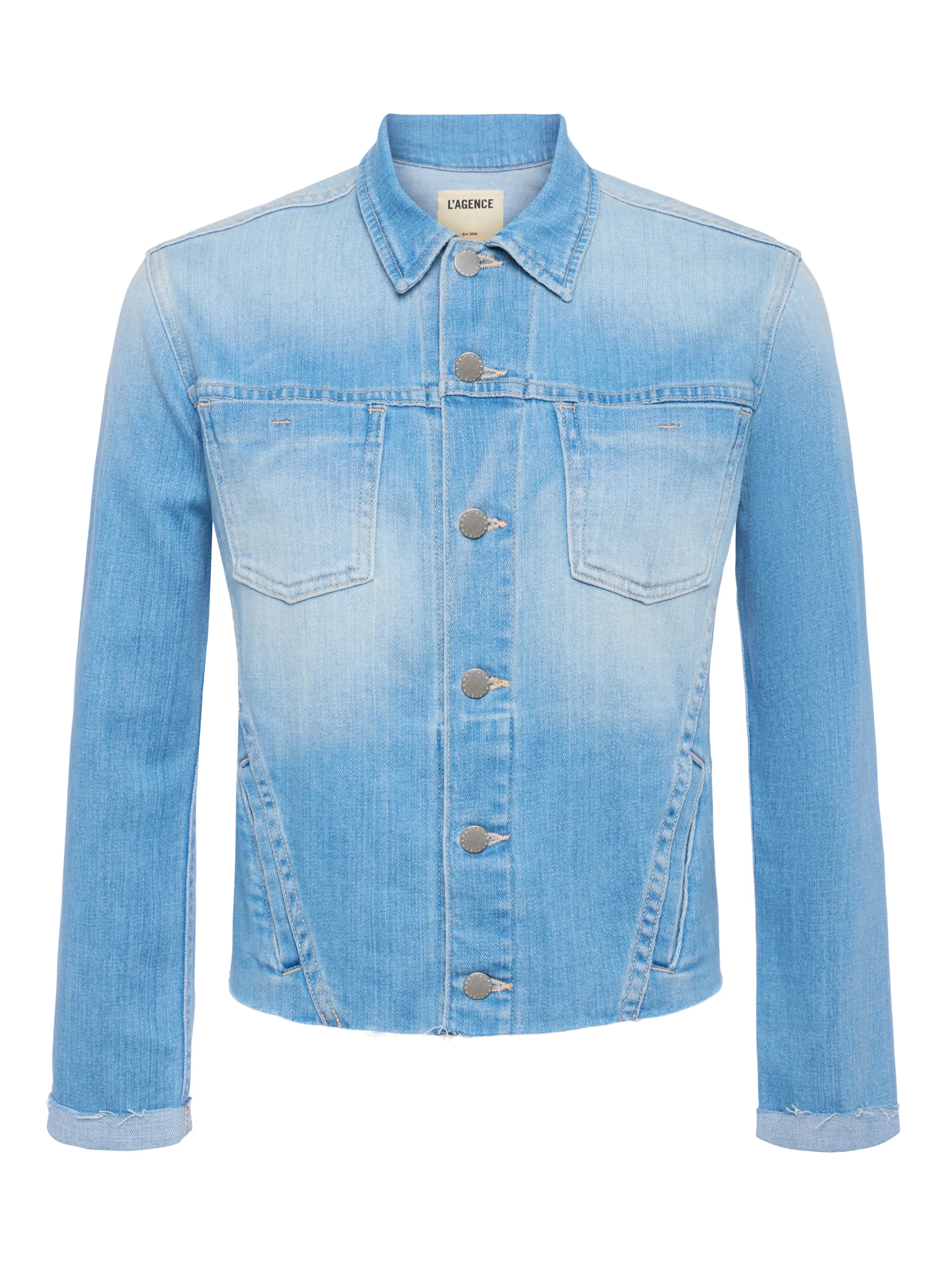 JANELLE SLIM RAW JACKET IN ESSEX