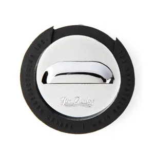 Jim Dunlop DSC311 Suppressor Pro Soundhole Cover, 1 Louvre, Chrome