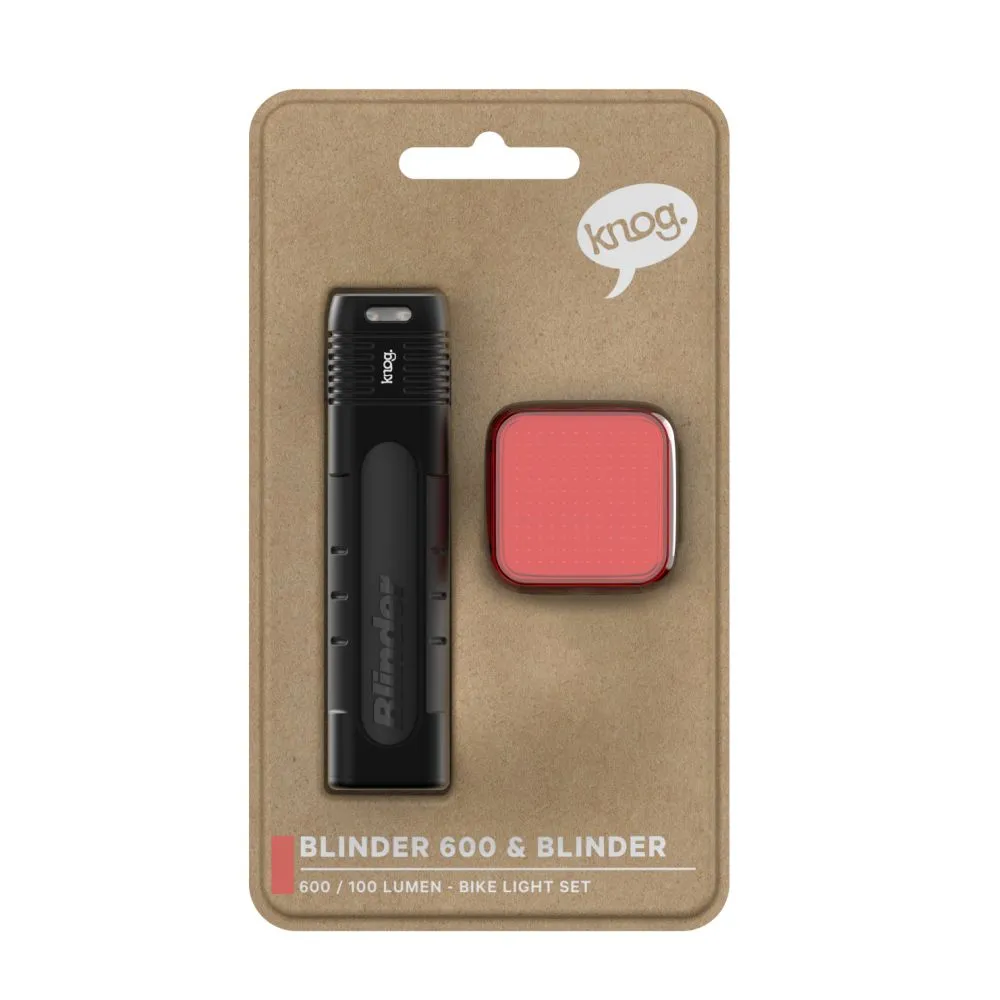 Knog Blinder 900   Blinder Square Bike Lightset