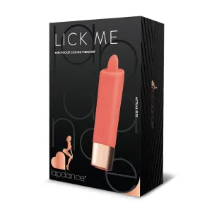 Lapdance Lick Me Mini Pocket Vibrator - Pink