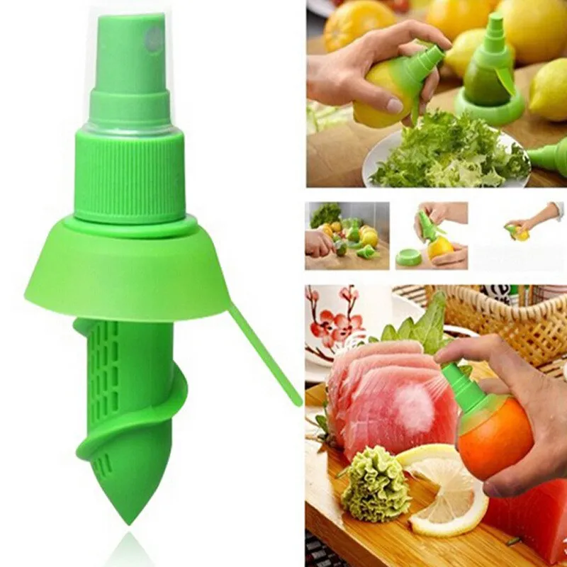 Lemon and Orange Juice Squeezer Spray Tool 2 Pcs Set