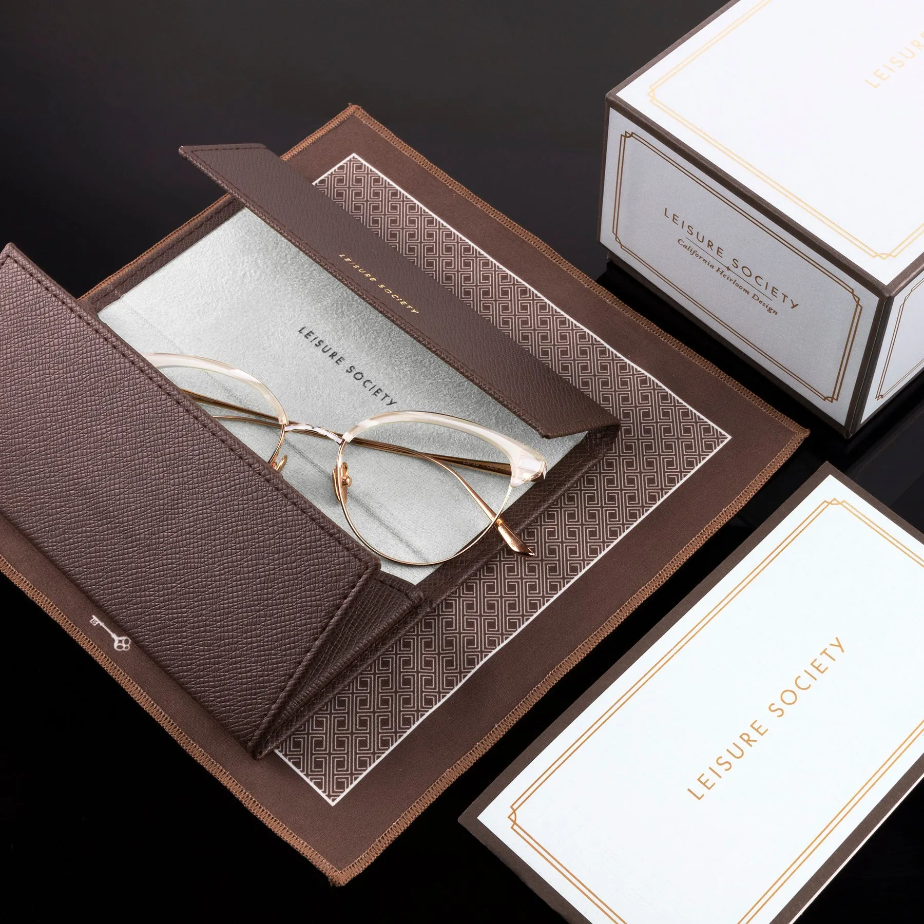 Lewitt in 18K Rose Gold / White (The Vault)