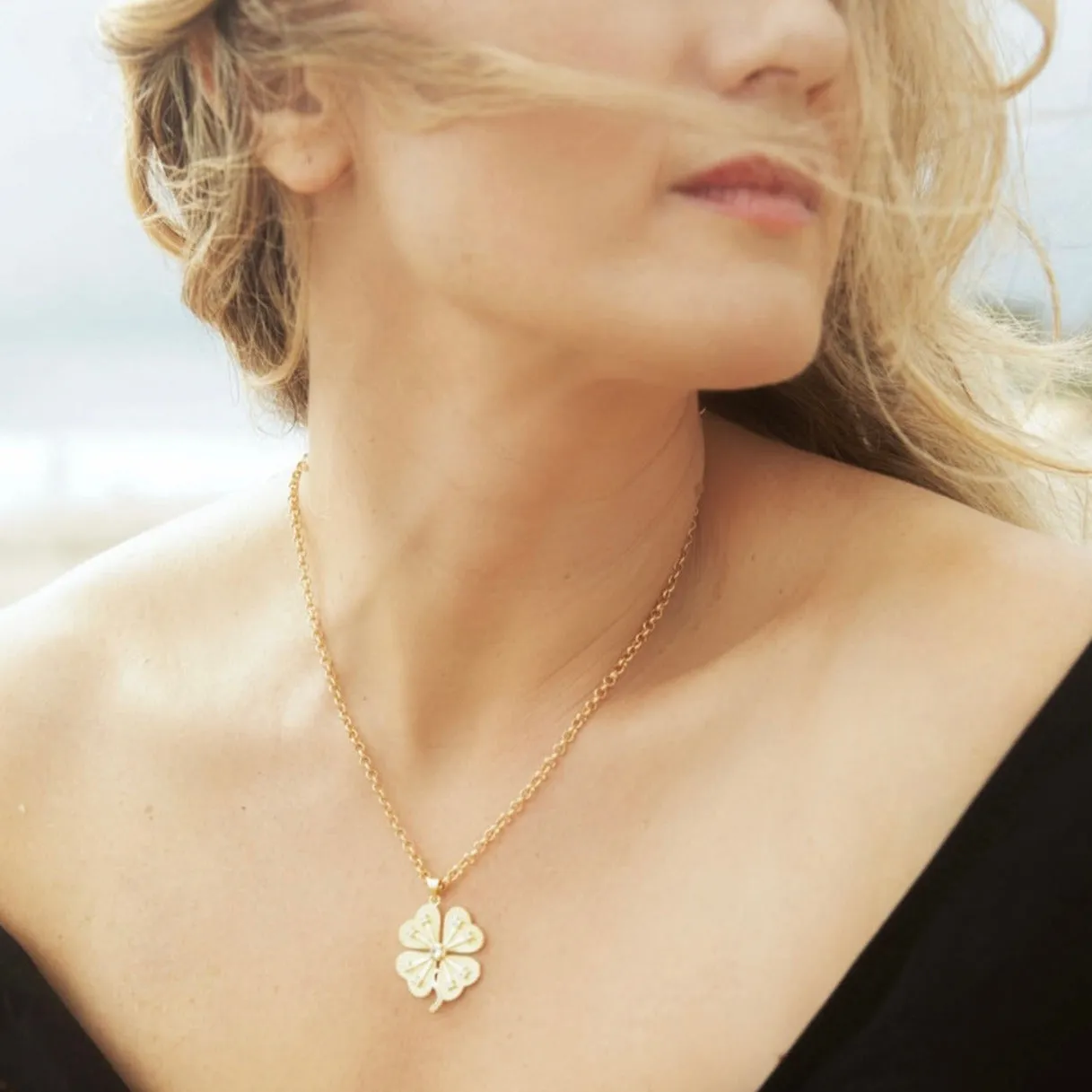 Lucky Clover Medallion