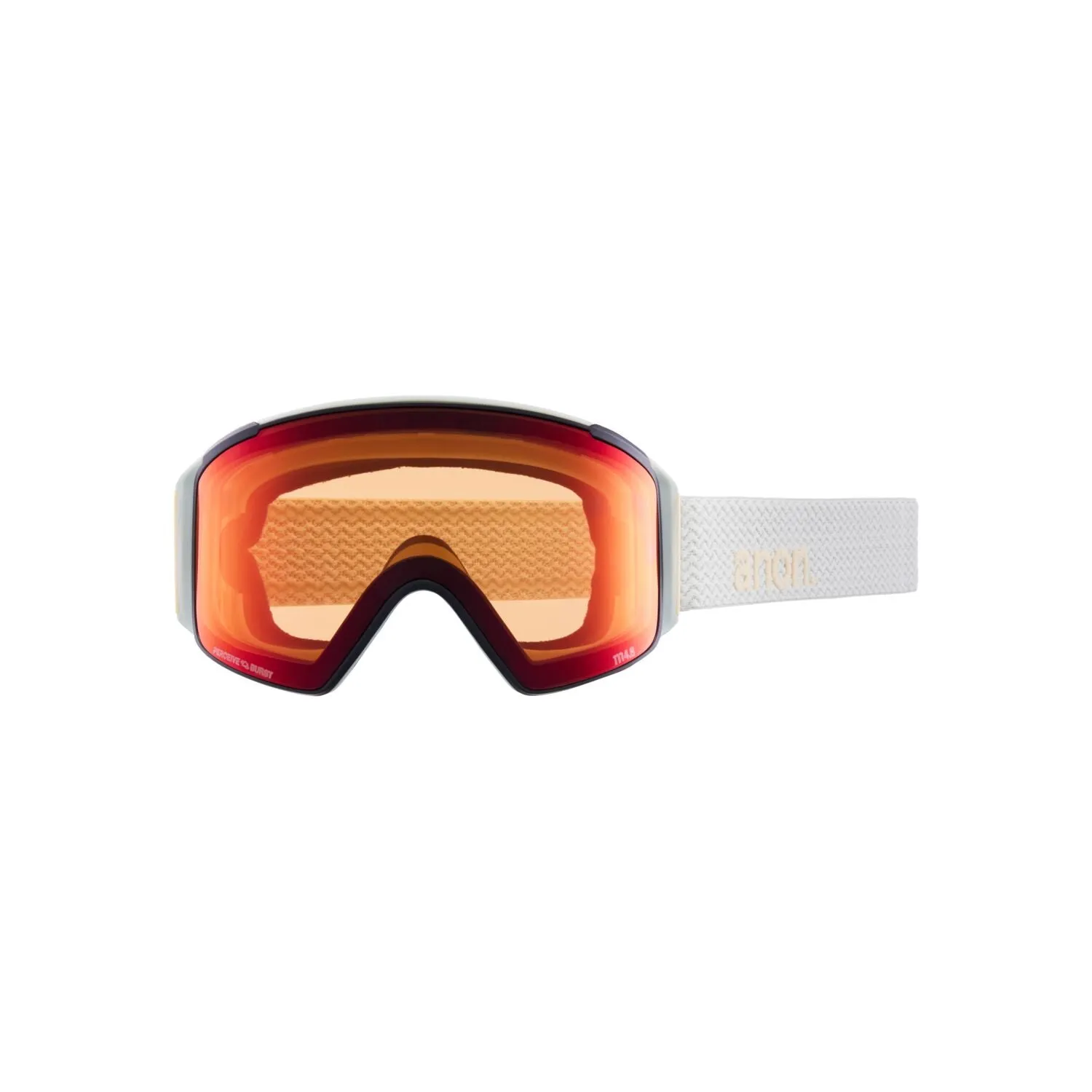 M4S Cylindrical Low Bridge Fit Snow Goggle
