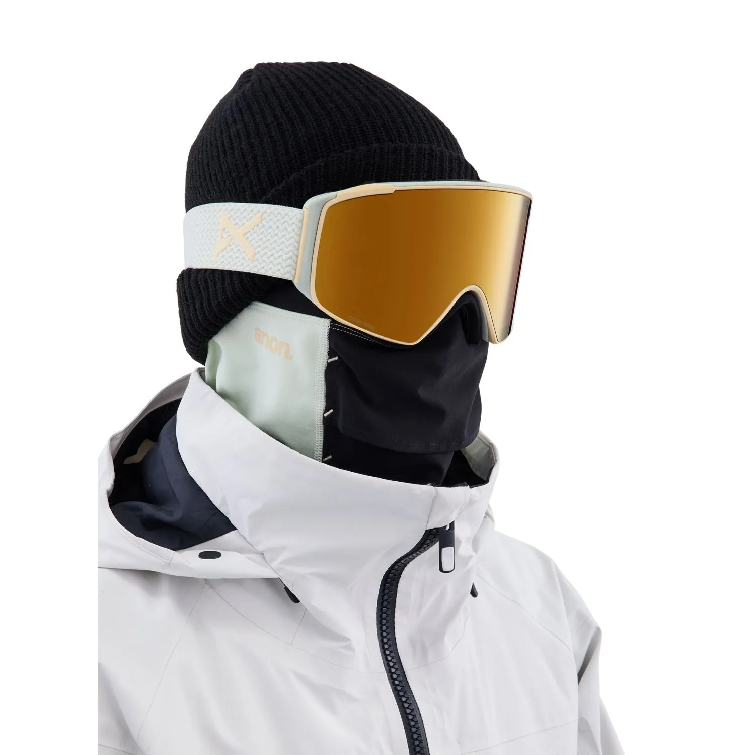 M4S Cylindrical Low Bridge Fit Snow Goggle