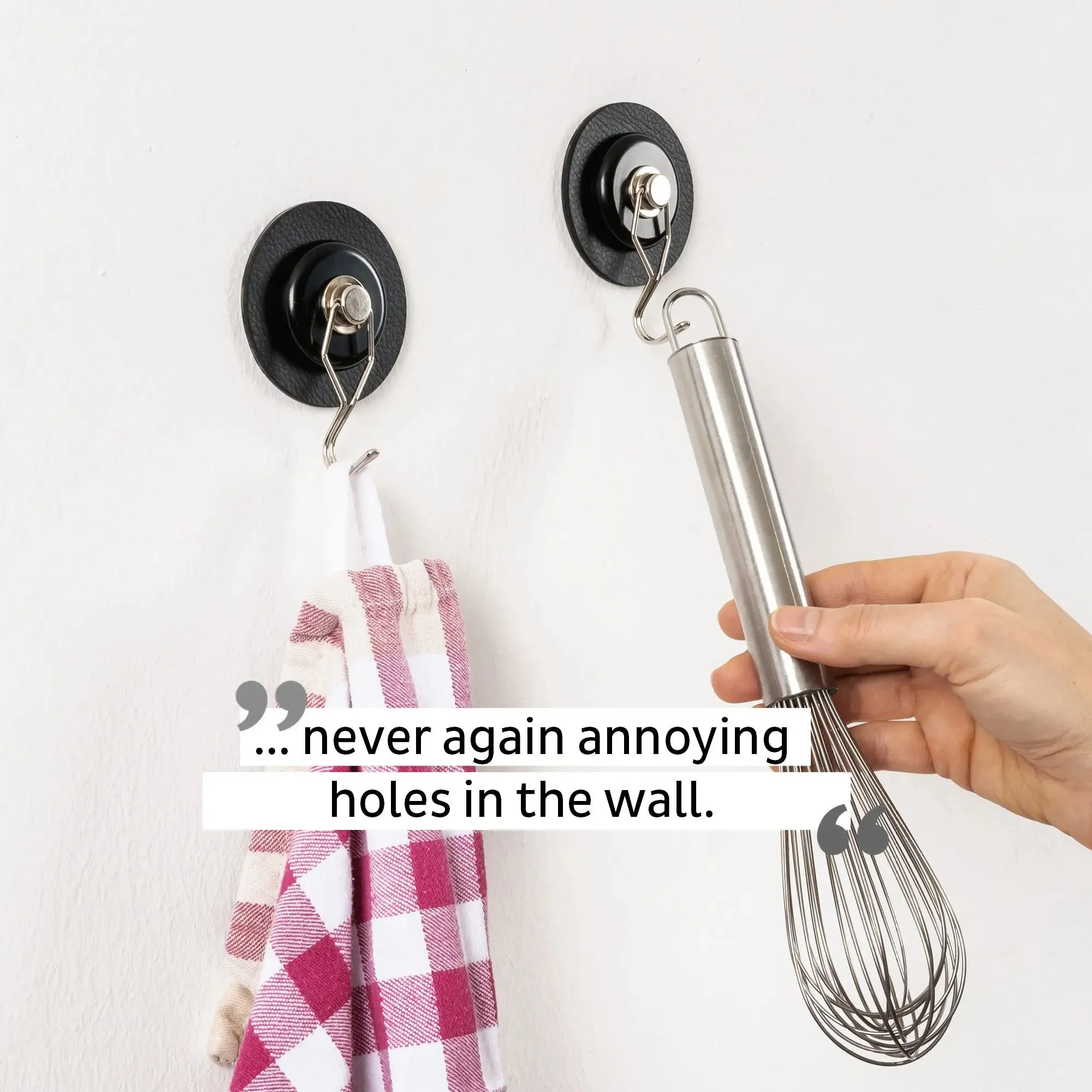 Magnetic Hook THE ONE incl. Pad BLACK By Silwy