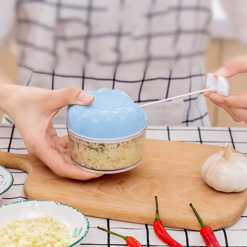 Manual Garlic Press Cutter Grinder Machine