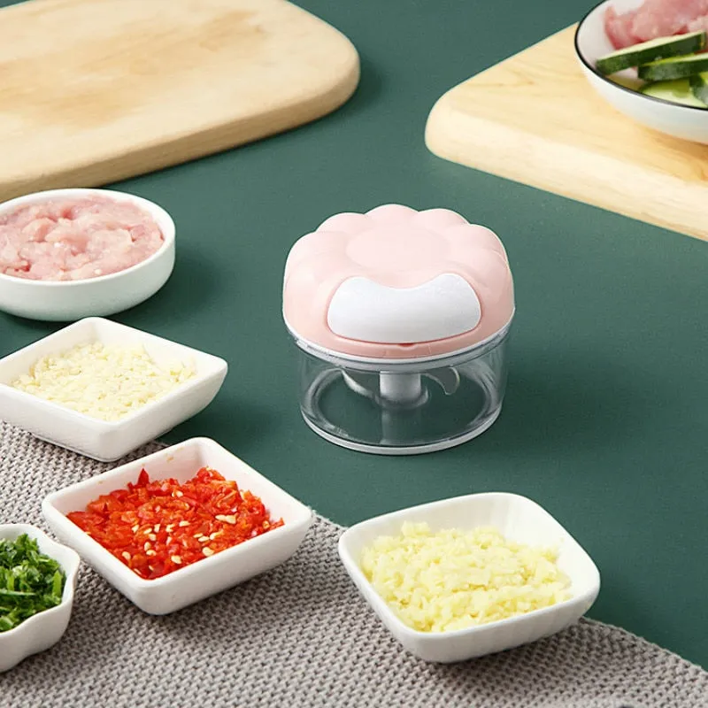Manual Garlic Press Cutter Grinder Machine