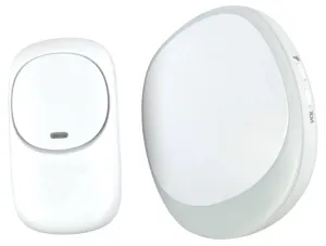 Mercury Wireless Plug-in Doorbell White 350.310UK