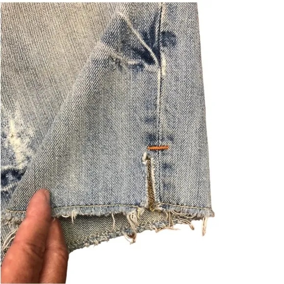 Miss Me Distressed Bermuda Shorts