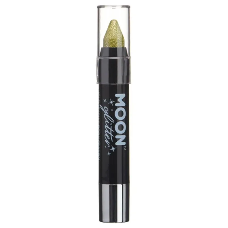 Moon Glitter Holographic Body Crayons, Gold
