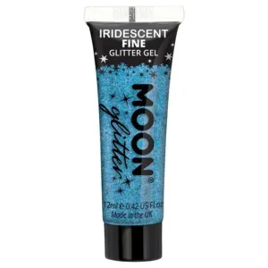 Moon Glitter Iridescent Glitter Gel, Blue