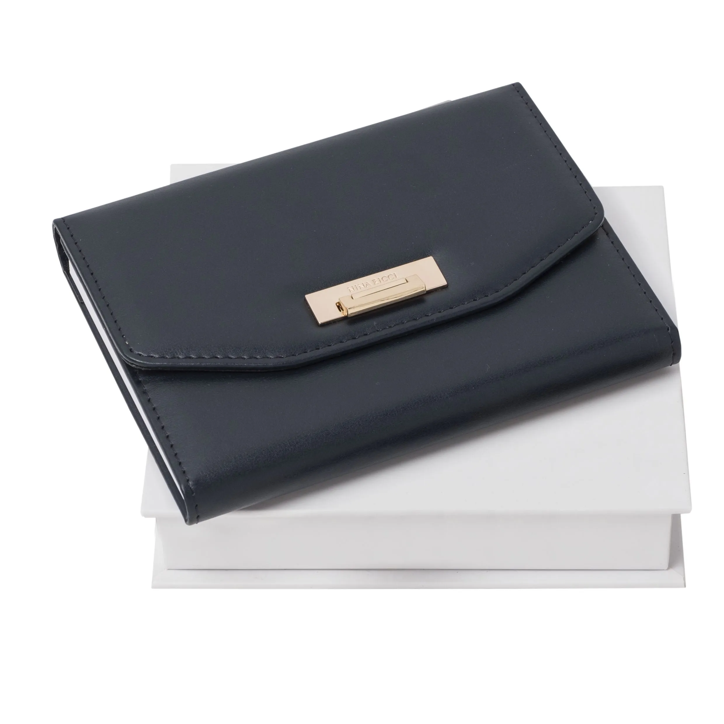 Nina Ricci RNM732N-Note pad A6 Fermoir Marine