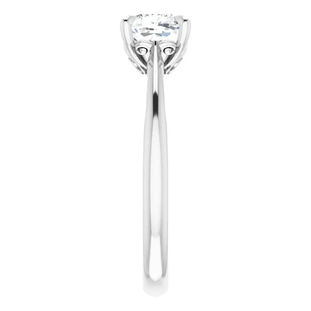 Norah Cushion Diamond Solitaire Engagement Ring