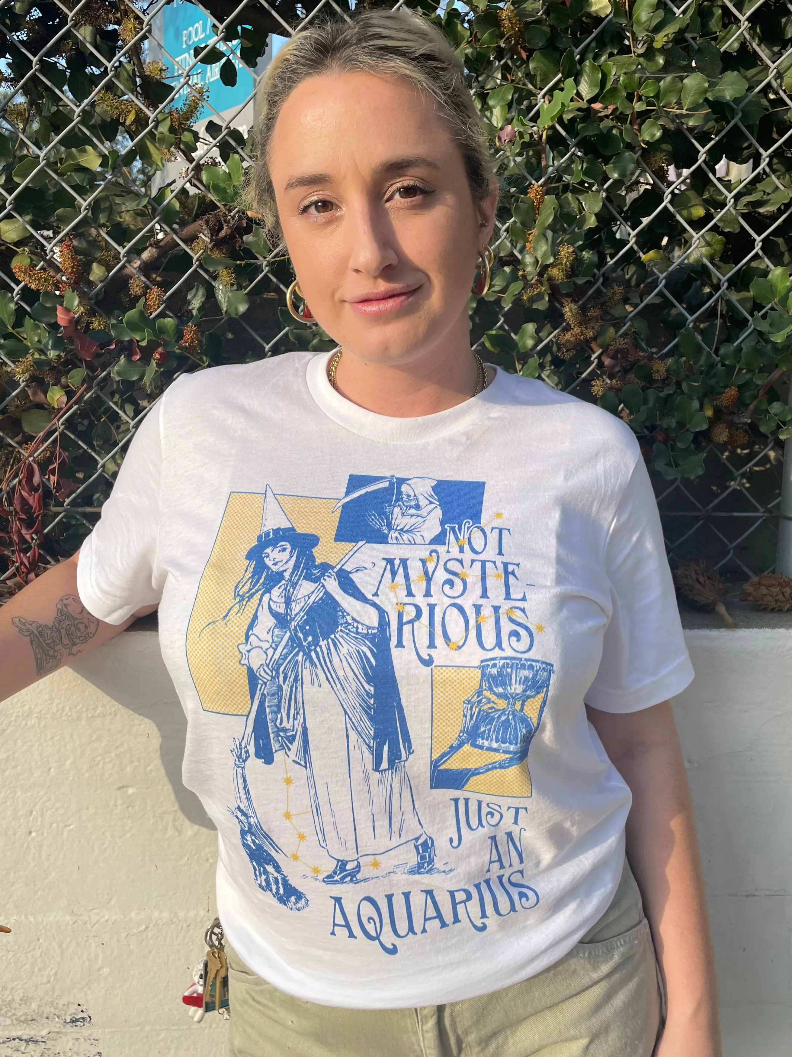 Not Mysterious, Just An Aquarius T-Shirt