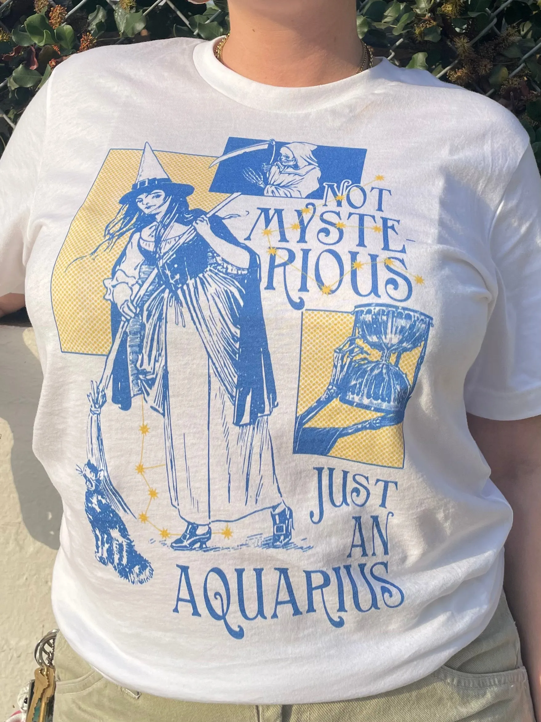 Not Mysterious, Just An Aquarius T-Shirt