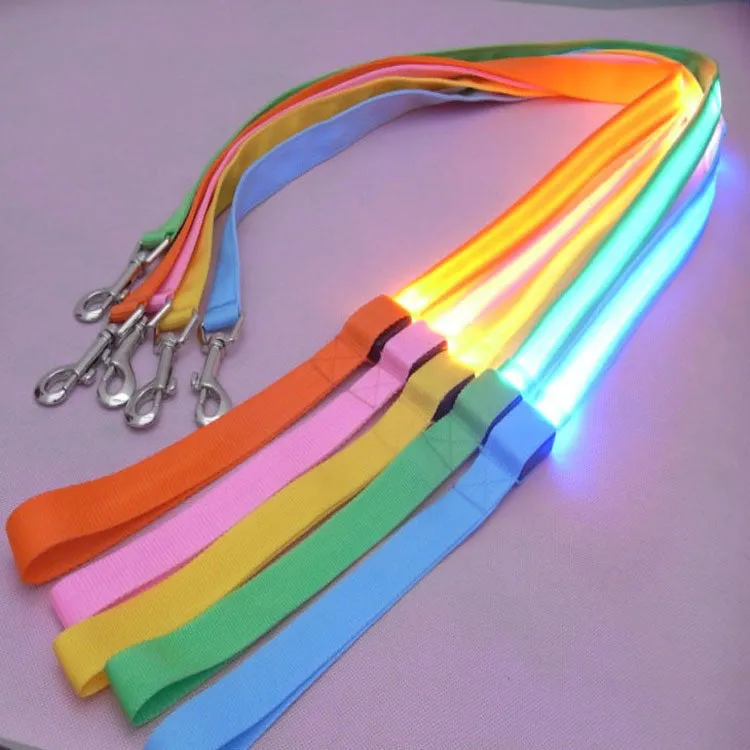 Nylon LED Light Up Dog Leash