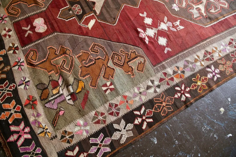 Old Kars Kilim 6.9ftx15.7