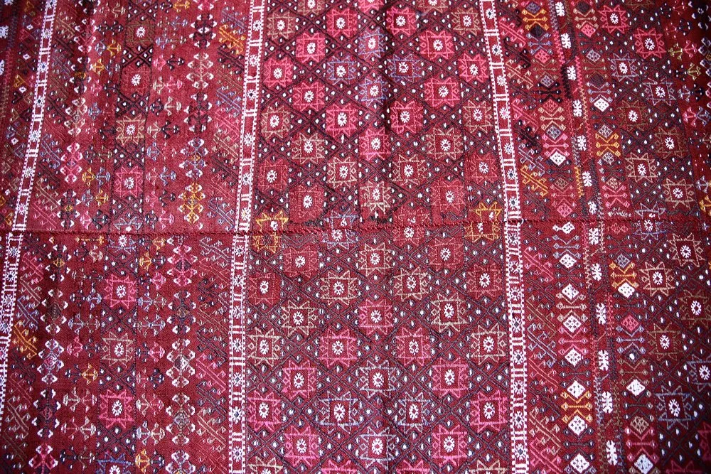 Old Sivas Cicim Kilim 4.2ftx6.10ft
