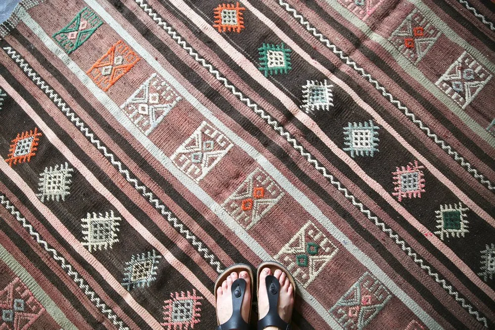 Old Sivas Cicim Kilim 5.2ftx7.5ft