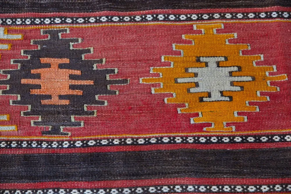 Old Sivas Kilim 4.6xftx8ft