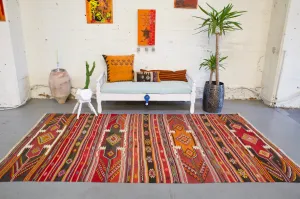 Old Sivas Kilim 5.10ftx10.3ft