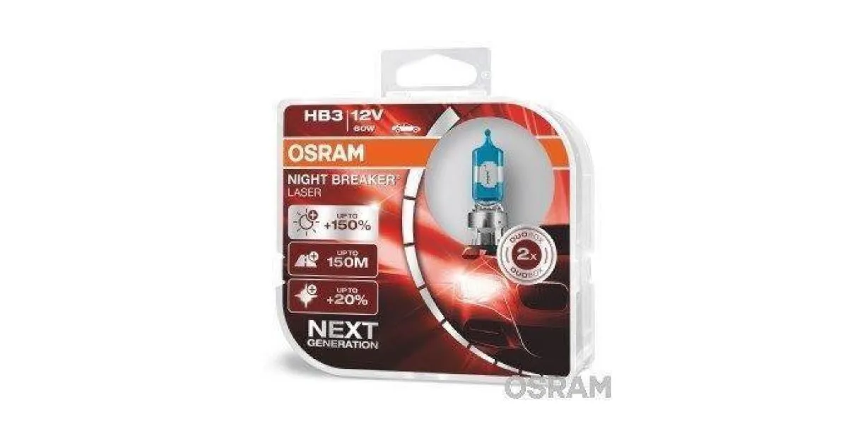 Osram Night Breaker Laser Next H1/ H3/ H4/ H7 /Hb3/ Hb4 / H11/ H8 (Set)