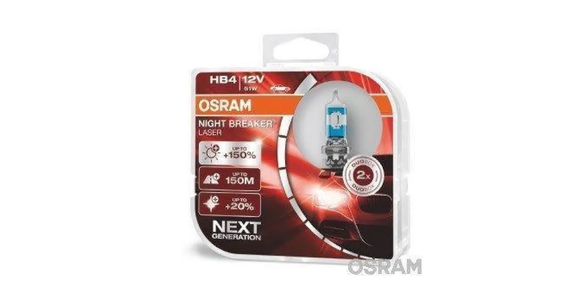 Osram Night Breaker Laser Next H1/ H3/ H4/ H7 /Hb3/ Hb4 / H11/ H8 (Set)