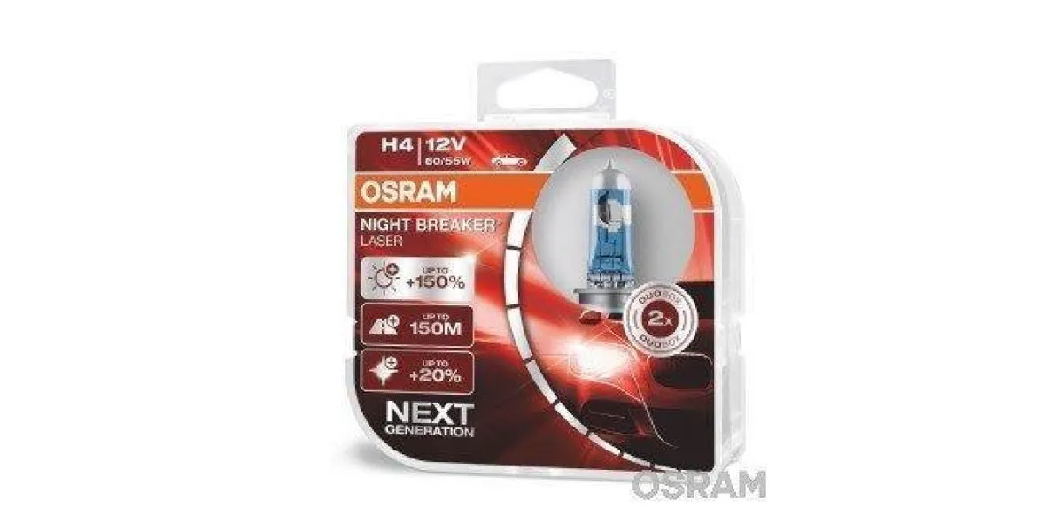Osram Night Breaker Laser Next H1/ H3/ H4/ H7 /Hb3/ Hb4 / H11/ H8 (Set)
