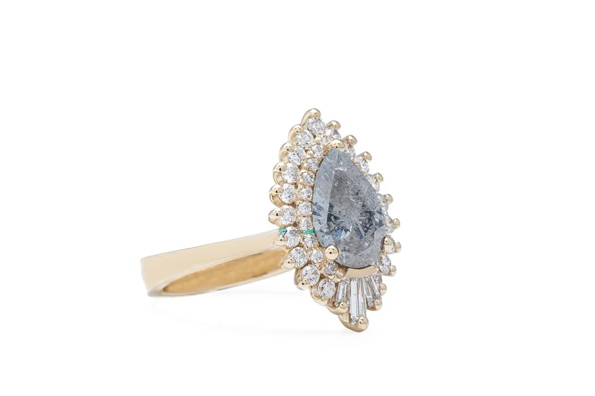 Pear Diamond Engagement Ring