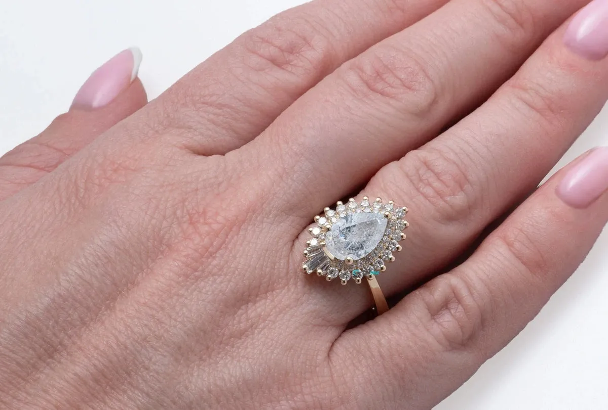 Pear Diamond Engagement Ring