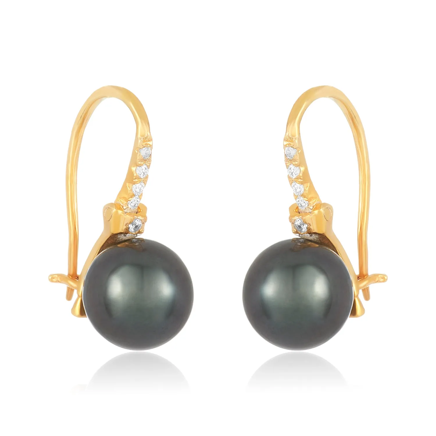 Pearl Diamond Earrings