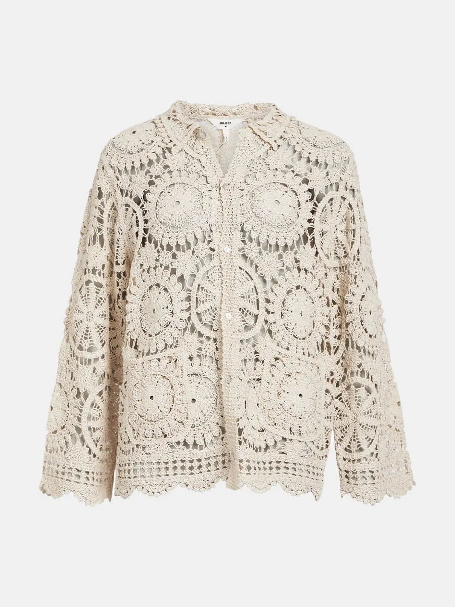 Petra Crochet Shirt