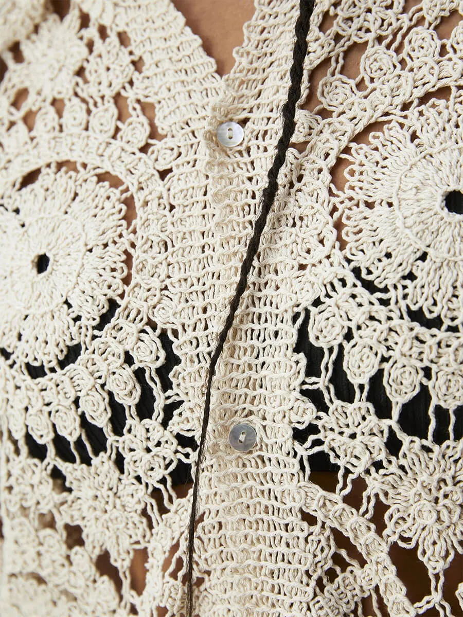 Petra Crochet Shirt