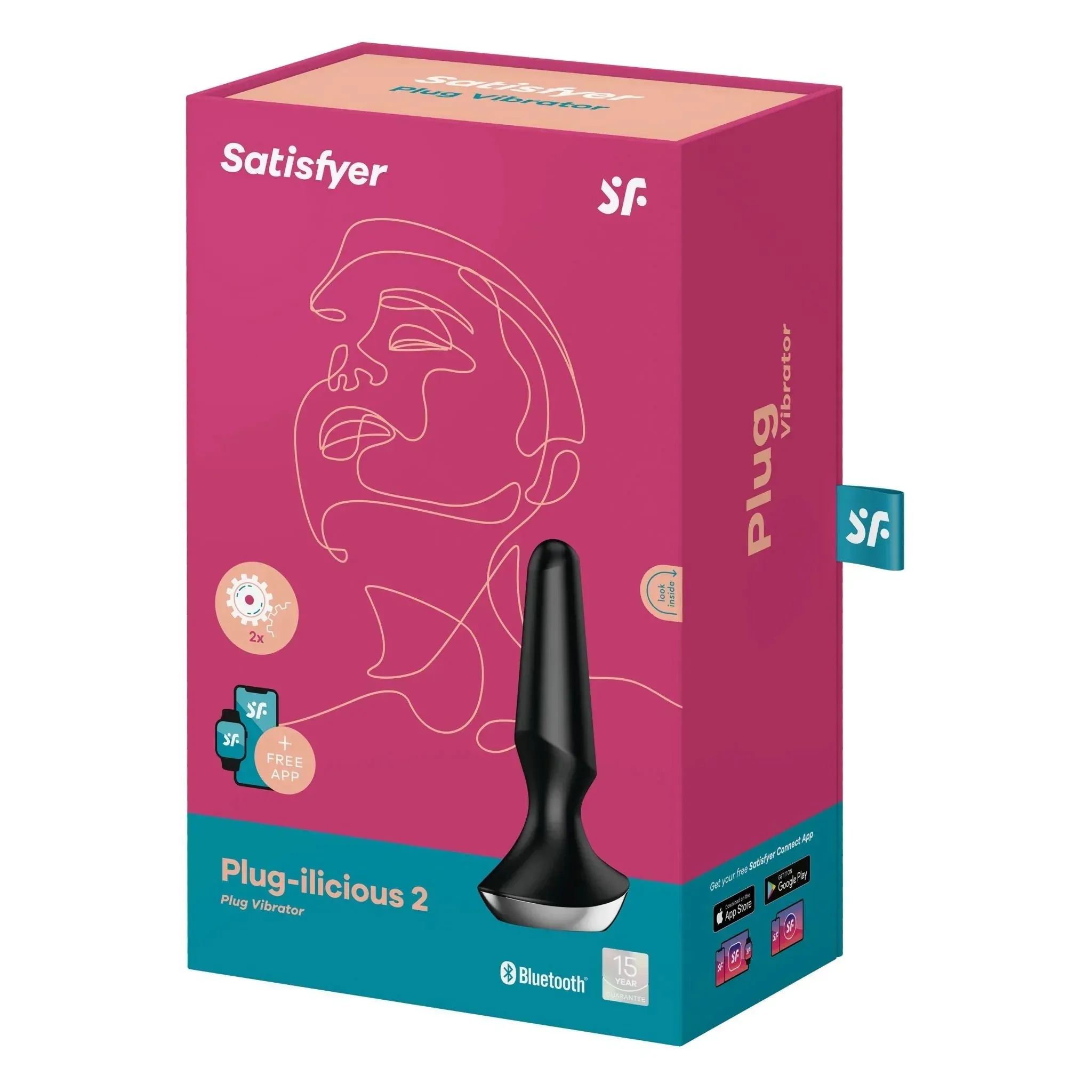 Plug-ilicious 2 In Black - Satisfyer